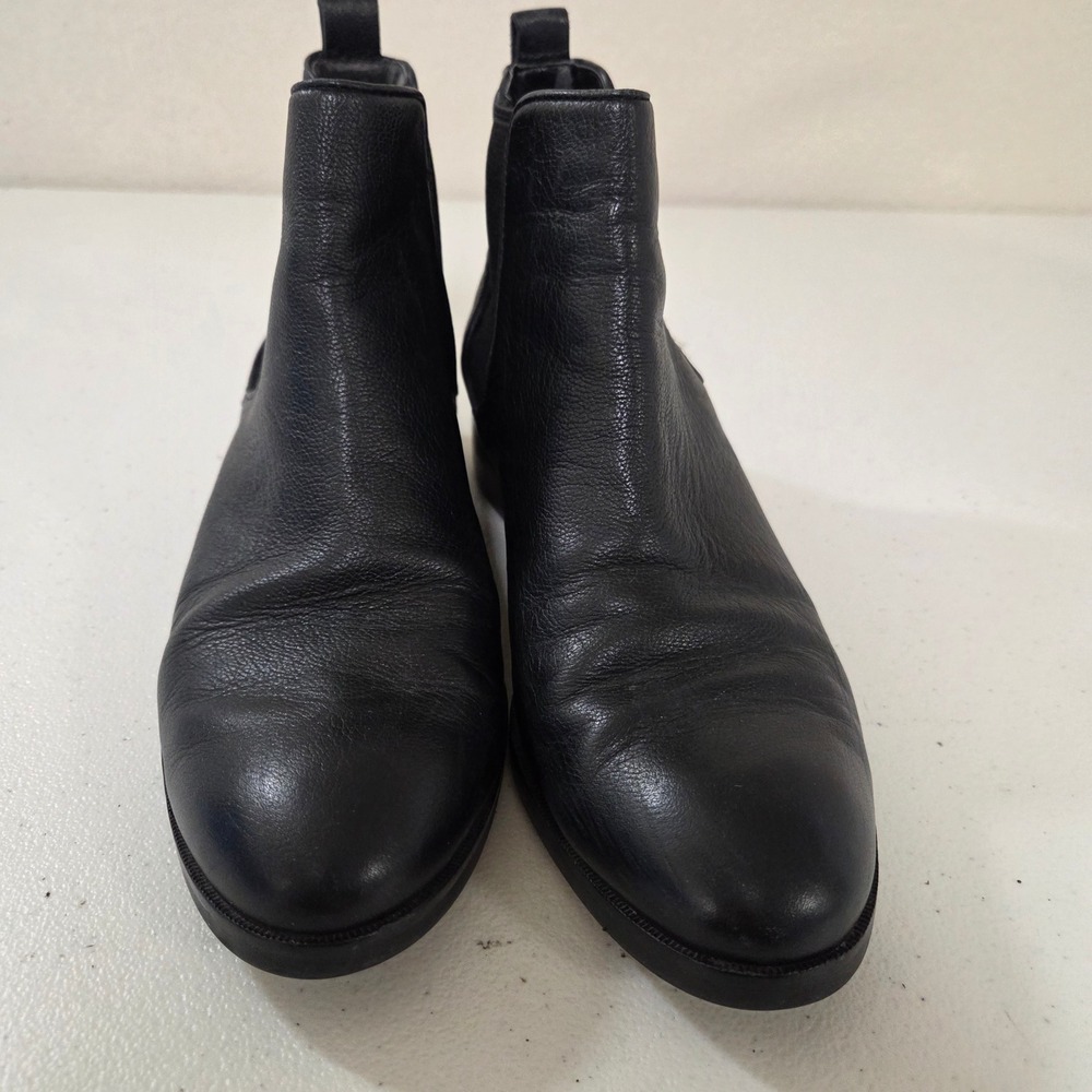 Cole Haan Womens Black Leather‎ Chelsea Boots W06488 Low Block Heel Size 8B - Picture 2 of 8